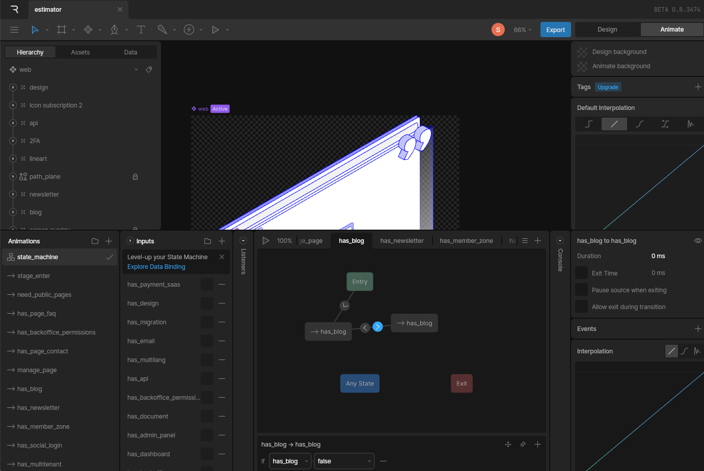 State machine étape 2